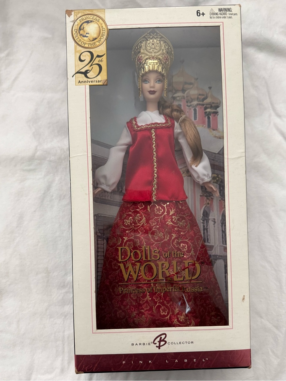 Barbie Dolls of the World Princess of Imperial Russia – Red and Gold